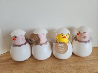 New pop up chick water toys