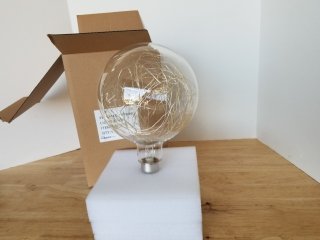 New 3W E26 LED bulb, approx 10 inch tall 