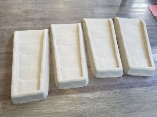 SPLASH blocks, each 24 inch long 