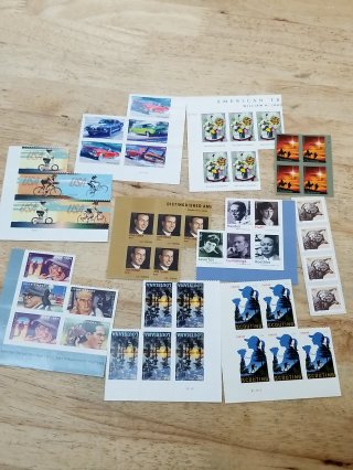 USPS Stamp Sheets and Singles