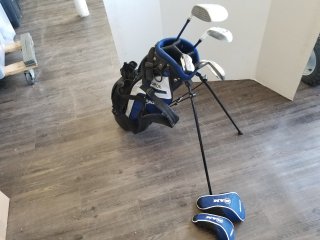 JUNIOR flex golf club set, driver approx 38 inch