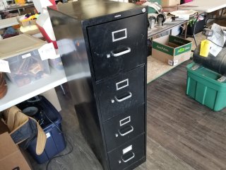 FILE cabinet approx 52 by 15 by 15 inch