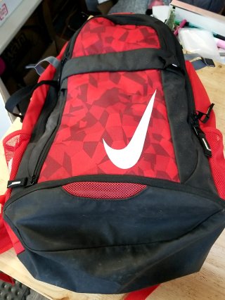 Nike baseball/softball backpack, good co