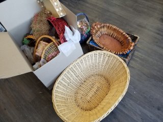 BOX of baskets