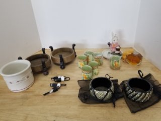 Household items, bracelets, avon