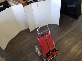 VINTAGE golf caddy 
