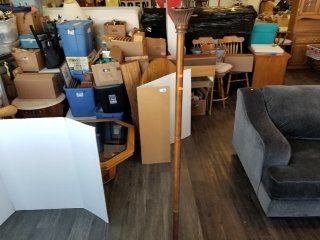 FLOOR lamp  approx 5.5 foot, no shade