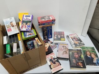 VHS tapes 