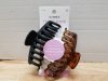 Item #137 — New large claw hair clips, each approx 4 inch