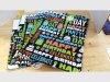 Item #511 — Colorful Birthday Wrapping Paper Rolls