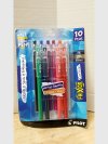 Item #62 — Pilot Frixion Erasable Gel Pens 10pk