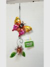 Item #562 — Colorful Butterfly Hanging, 10 inch