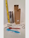 Item #826 — Stainless Steel Grill Smoker Tube and misc