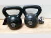 Item #73 — Pair of 5lb ProStrength Kettlebells