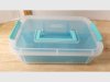 Item #351 — Sterilite Blue Storage Organizer Box