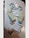 Item #604 — Baby Onesies Set in Blue/Green, size 12 months
