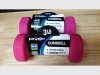 Item #401 — PRO Strength 3lb Pink Dumbbells (Pair)