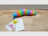 Item #248 — Rainbow Caterpillar Fidget Keychain approx 5 inch
