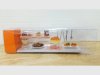 Item #498 — Miniature Food Display in Case, 8 by 3 inch