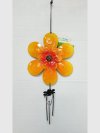 Item #585 — Orange Flower Wind Chime