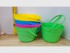 Item #960 — Assorted Color Plastic Buckets