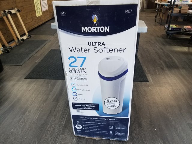 Item #27 — NEW ultra water softener, 27000 grain capacity