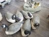 Item #88 — 6 floating goose decoys