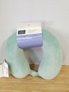 Item #566 — Mint Green Memory Foam Travel Pillow