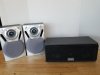 Item #255 — SPEAKERS, tallest approx 14 inch