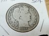 Item #127 — 1911 S Silver Barber 1/2 Dollar