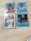 Item #174 — 4 Vintage Football Trading Cards