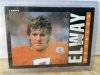 Item #9 — John Elway Broncos Football Card, VG cond