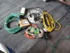 Item #195 — EXTENSION cords and other