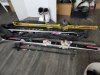 Item #119 — Skis, poles, mens size 10