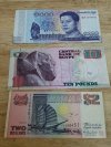 Item #8 — Three Foreign Banknotes