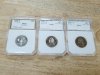 Item #191 — 3 1999 S Clad Quarters