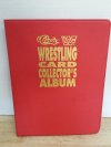 Item #14 — Vintage Red Wrestling Card Album, Cards