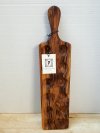 Item #394 — New Wooden Serving Board with Handle