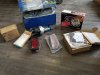 Item #216 — SPEAKERS, distributor, spark plug tester