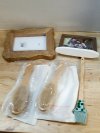 Item #361 — New Wooden Frames and Bath Brushes