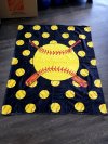 Item #723 — New fleece blanket 40x50 in