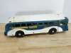 Item #50 — Vintage Buddy L Toy Bus, windup works, 14 in, RARE