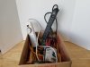 Item #112 — Extension cords, power strips, caulking gun