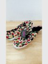 Item #609 — Ladies Floral Canvas Sneakers size 8