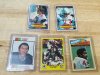 Item #163 — Five NFL Football Trading Cards