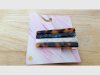 Item #762 — New Tortoiseshell Acrylic Hair Clips Set