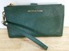 Item #58 — Michael Kors Leather Wristlet Clutch, 8 in