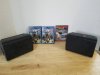 Item #458 — Dvds and  speakers