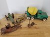 Item #201 — Old toys with missing parts