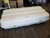 Item #150 — Large plastic storage container, approx 6 foot by 34 inch by 17 inch